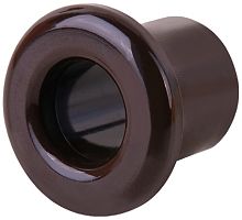 Втулка для вывода ретро-провода из стены Werkel Retro коричневый картинка